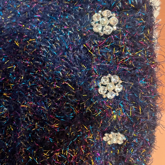 Lane Bryant Eyelash Tinsel Sweater - Picture 3 of 4